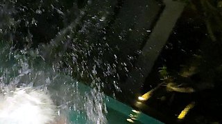 Amateur teen outdoor blowjob