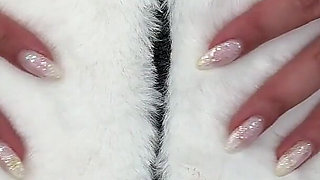 JOI CEI - Cum on Your Goddess's Fur Jacket and Clean It All