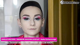 Watch unattainable Adelle Unicorn and Adelle's porn