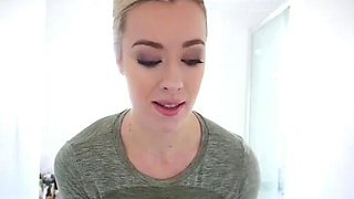 Webcam blonde playing with sex toys on webcam