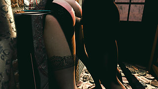 3D Horny Sluts Whores Got Asses Fucked so Hard