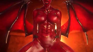 Oc Succubus in an Orgasmic Cowgirl