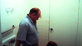 Filthy office whore sucks boss