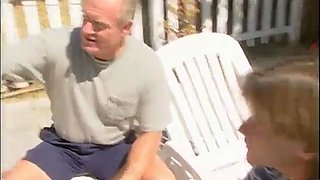 Tyler Blaze loves to fuck in the pool: Blowjob, Hardcore  Cumshot Porn