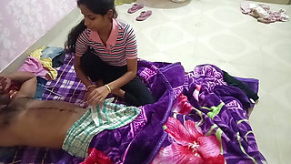 DESI BHABHI & HIS HUSBAND SEX IN HOME