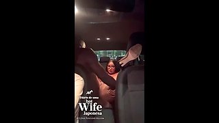 Asian Wife Broken by Black Lover with Gift in Car While Fiancé Watches - Lina Nakamura