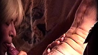 DARBY SUCKING MY FAT ENGORGED COCK