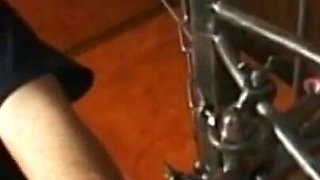 Humiliating dildo penetrated