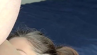 I Played with Daddys Dick and Sucked His Balls to Make Him Cum in My Mouth
