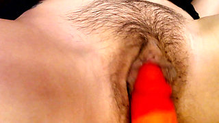 Big Dildo External Clit Big Pussy Play Orgasm