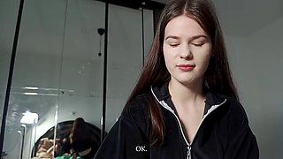 I helped my stepsister to prepare for her first sex with her boyfriend with my own cock