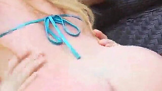 Big Tit Blonde MILF Nikki Benz Drilled Outdoors