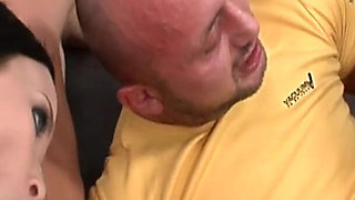 Bi-pleasure Scene-2_bisexual Orgy with Two Busty Blonde and Brunette Friends in Lingerie