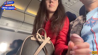 Demonstrating, handjob, risky public