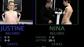 Dirty lesbian slut licking and fingering hot wet pussy