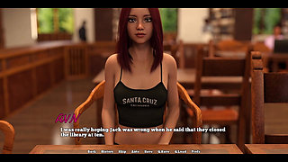 Law College - the Librarian Likes to Show Cleavage to Her Students
