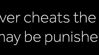 The Faithless Woman Part 1/2 - Cum Humiliation and Punishment for Cheating Her Husband