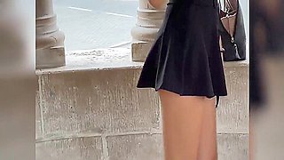 Public Masturbation And Flashing Before Pov Blowjob 6 Min