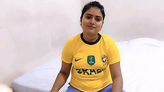 Step brother fucking his beautiful step sister while betting on a football game.(Full Bangla Audio)