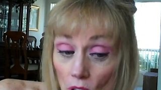 Hubby Watches Melanie Get Used