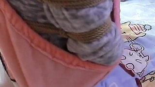 Hui12 - White Silk Chinese Girl Sailing Restraint