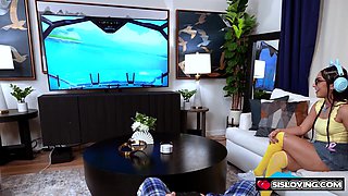 Stepsis sends stepbro a compromising video