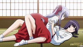 Japanese Stepsisters Caught in Forbidden Act - Uncensored Anime