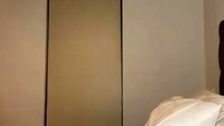 Petite small tit babe with perfect pussy masturbates