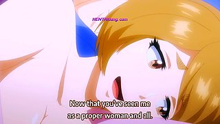 Hentai hubby makes new wife squirt hard all over hotel bed