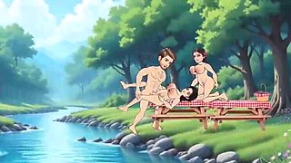Desi Village Friends Hardcore Fuck - Hindi Cartoon Sex Story with Big Cock & Big Ass