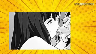 My best friend's asshole sucks my cock - comic