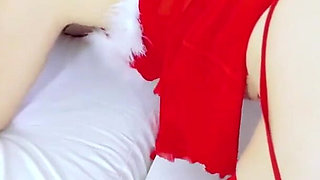 Anal creampie for Christmas with AlexGarciaPorn and the stepcousin Ceci Cortez porn in Spanish