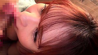 Mexicana blowjob with her big boobs