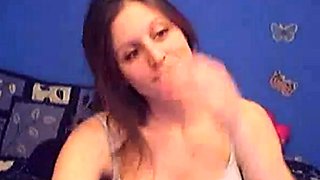 Blonde Babe With Perfect Pregnant Tits