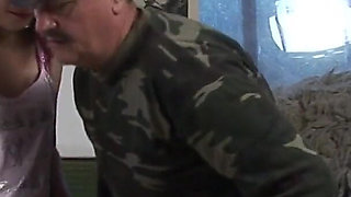 Horny Lifter Girl Gives a Blowjob in the Car and Gets Fucked