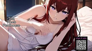The Weeb Penthouse: Makise Kurisu in Steins Gate BDSM Bondage