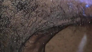 African Teen Sloppy Blowjob Homemade with Neighbour's Stepson POV