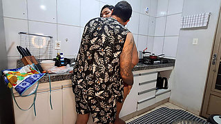 Slutty Pajama Wife Takes Cock and Swallows Warm Milk