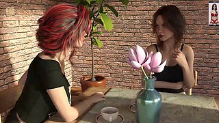 Steamy adult visual novel featuring a redhead with big tits and lots of ecchi moments