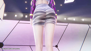 Mmd Mamamoo - Starry Night Evelynn Sexy Striptease League of Legends Hentai Uncensored