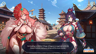 Harem Fantasy - Kinky Ninja Scroll Gameplay Part 1 - Entering the Village of Kagura