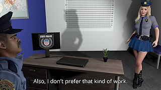 Sexy and Innocent Female Cop Humiliated and Gangbanged.