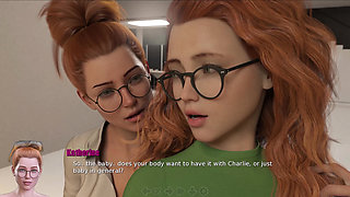 Adored by the Devil #18 - Animated Sex Game - Redhead MILF Outdoor Sex!