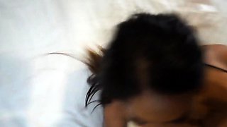 Brunette asian blowjob amateur fingered before sucking