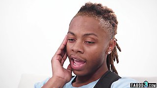 Teen stepsis Lola teaching BBC stepbro