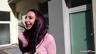 German Scout MILF Devil Akita First Casting Fuck - Big Labia Tattooed Redhead Squirting Orgasm