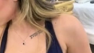 Hot brunette from squirt masturbating on webcam