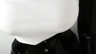 Amateur blondie solo anal masturbation