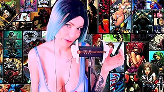 ASMR Amy Nude - Boobs For Me Superhero