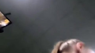 Extreme Squirting in the Gym
